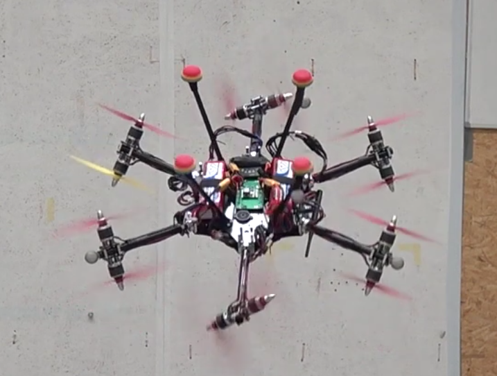 A stable vertically-balanced hover