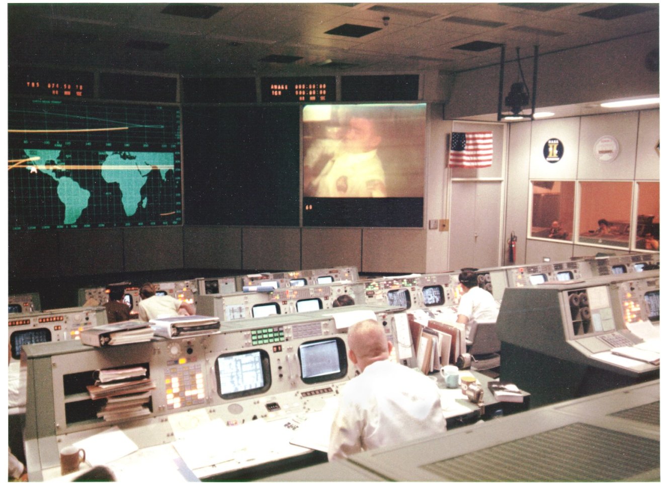 Mission Control in Houston