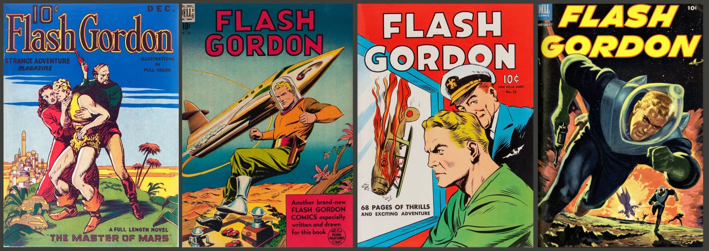 Flash Gordon novels and comics began in 1936 and they have been going ever since. Most of these printed artefacts appear at Heritage Auctions on a regular basis