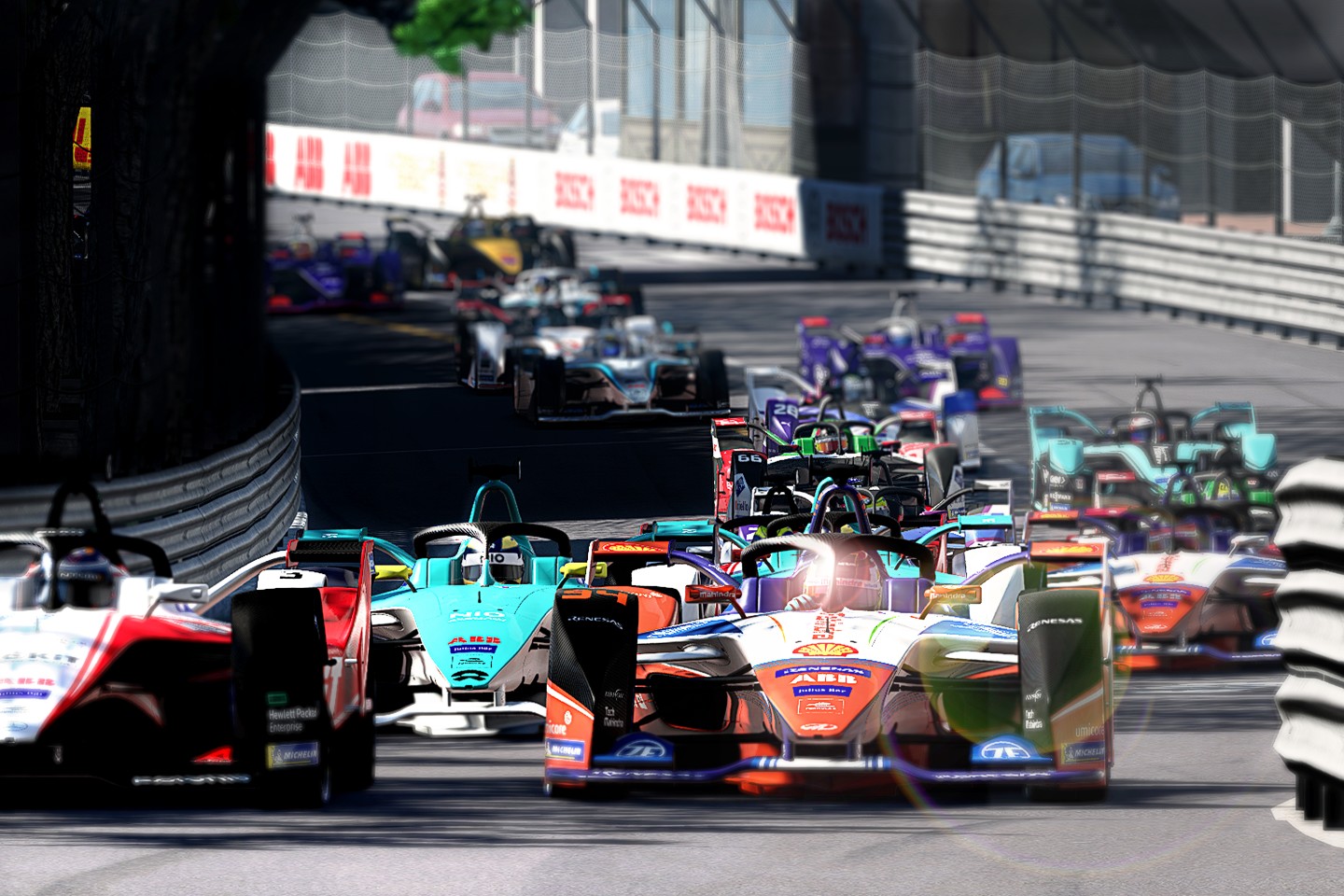 Formula E is joining forces with UNICEF. The ‘Formula E Race at Home Challenge’ will raise funds for the global fight against the coronavirus. This Saturday, April 18, 2020 gets things going with a test round, which will give the drivers and organizer time to adjust to the new format. The Monaco track will be used for Saturday's test