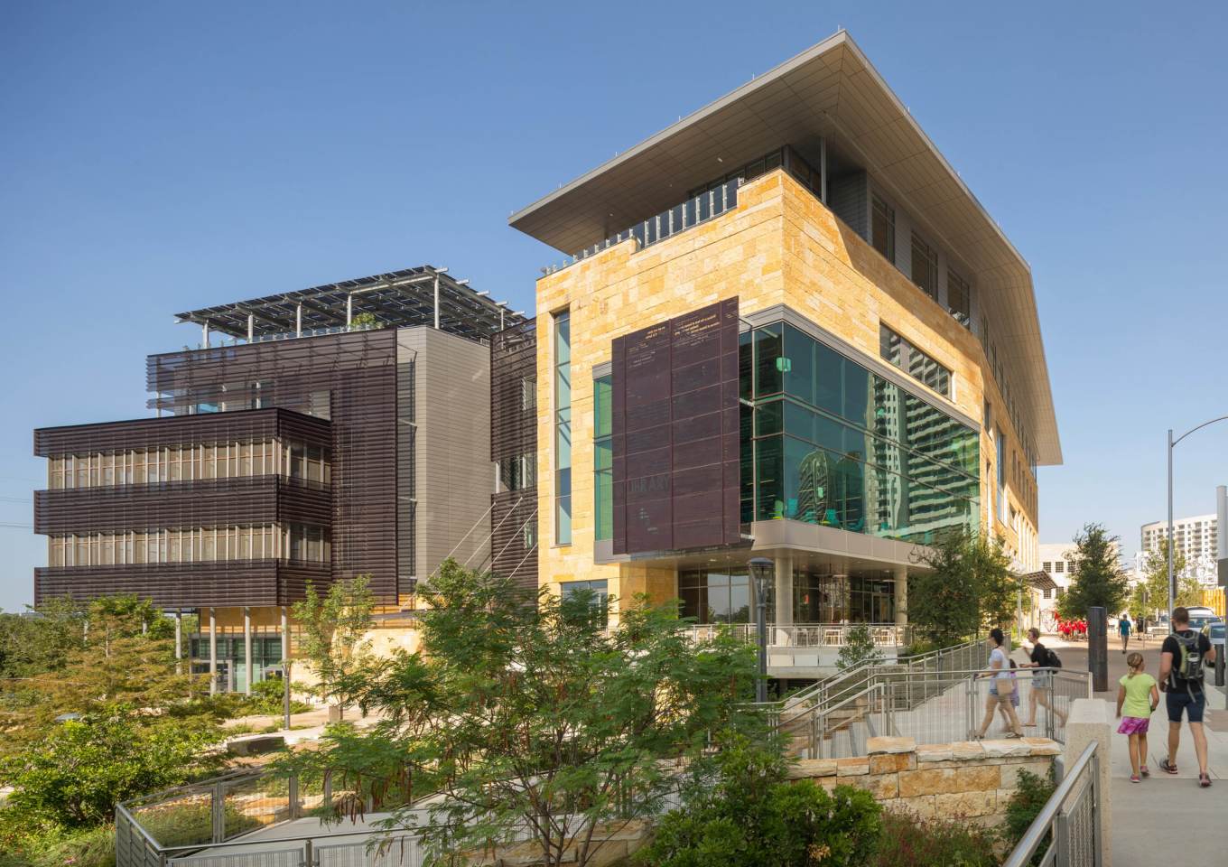 Austin Central Library is located in Texas and was designed by Lake|Flato Architects, in collaboration with Shepley Bulfinch