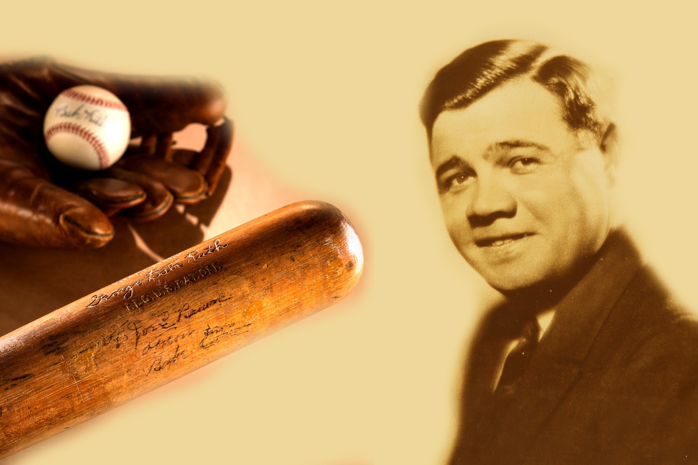 Babe Ruth 1927 Baseball Bat | Auction House: Heritage Auctions | Price fetched: $660,000 | Auctioned: May 18, 2018