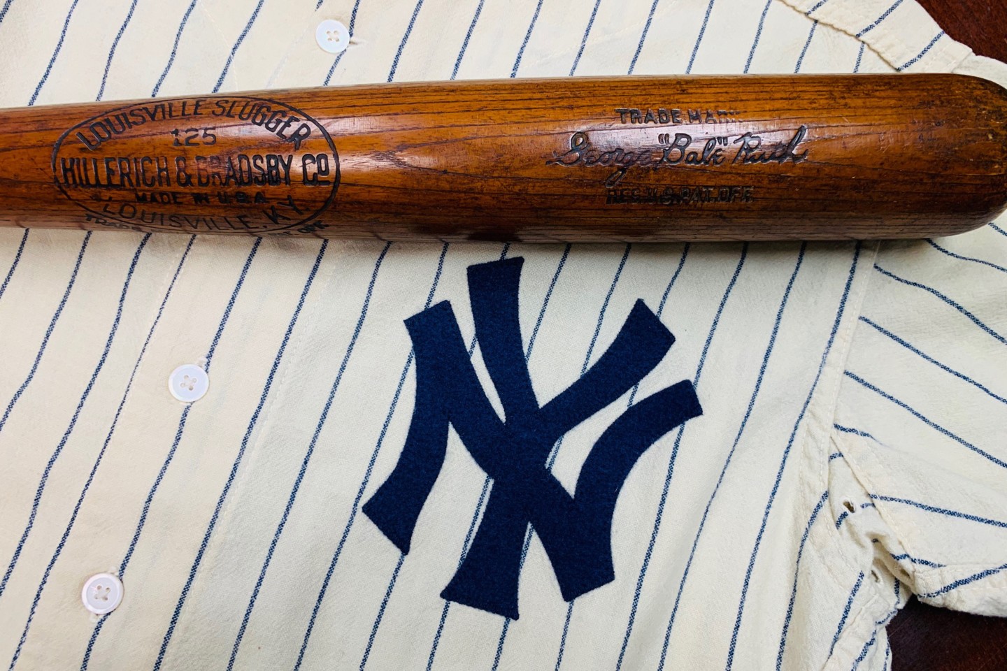Babe Ruth 1929 500th Home Run Baseball Bat | Auction House: SCP Auctions | Price fetched: $1,000,800 | Auctioned: December 14, 2019