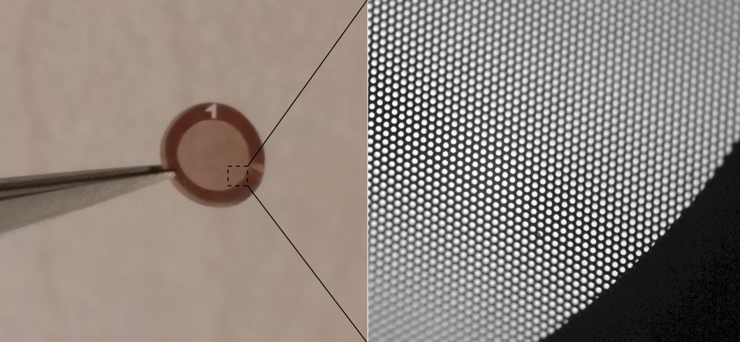 The 3-mm-wide graphene light sail