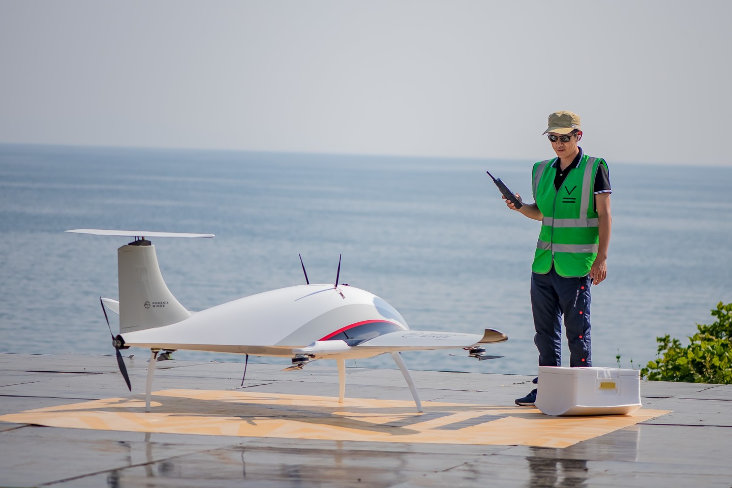 The Manta Ray was the largest drone in the contest