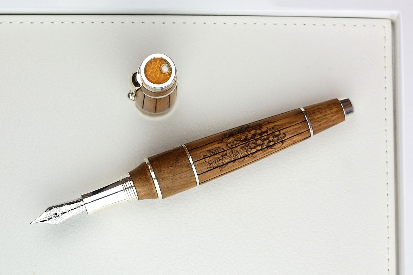 Montegrappa's limited edition Cognac Fountain Pen
