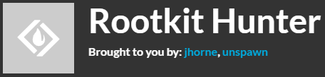 Rootkit Hunter — סורק הרוטקיטים הטוב ביותר שמתבסס על שורת הפקודות