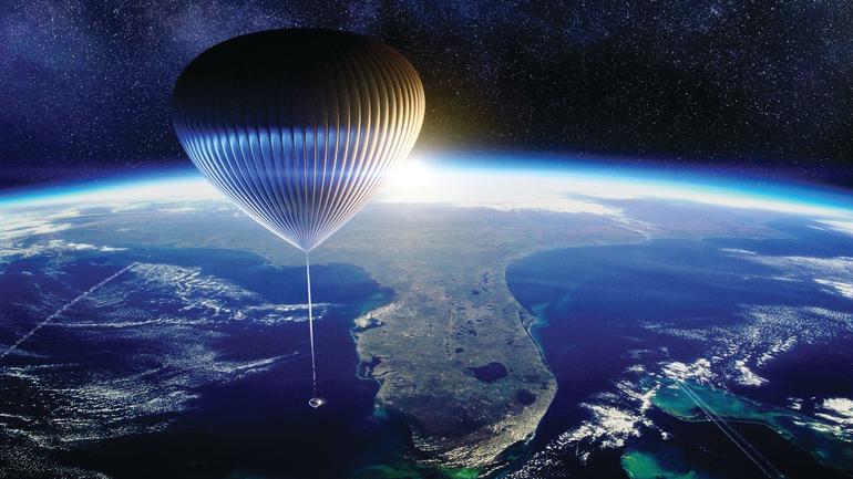 Up, up, and away: A cosmic balloon ride to the edge of space