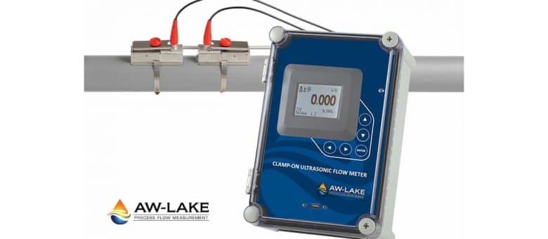 AW-Lake Introduces Clamp-on Ultrasonic Flow Meters that Install on the Outside of Pipes Without System Shutdown