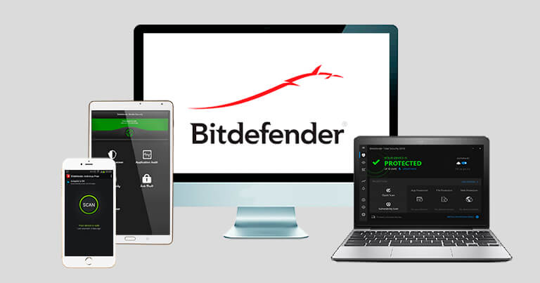 Bitdefender — Fast + Lightweight Antivirus