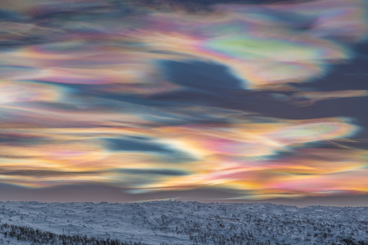 Winner - Skyscapes. Painting the Sky. Finnish Lapland