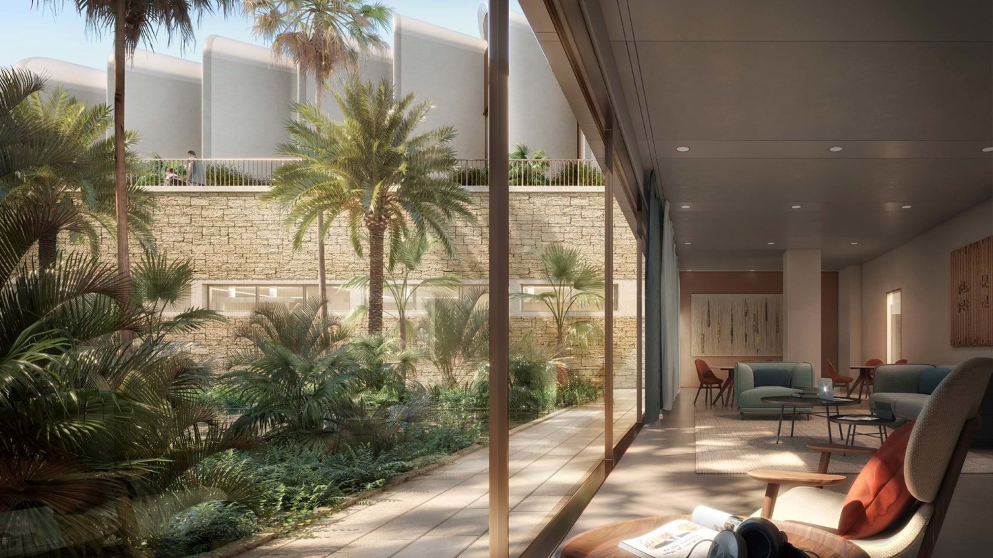 The Magdi Yacoub Global Heart Centre will open onto terrace areas