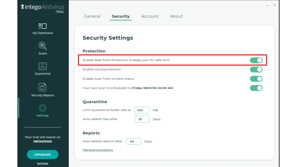 Intego Security Features