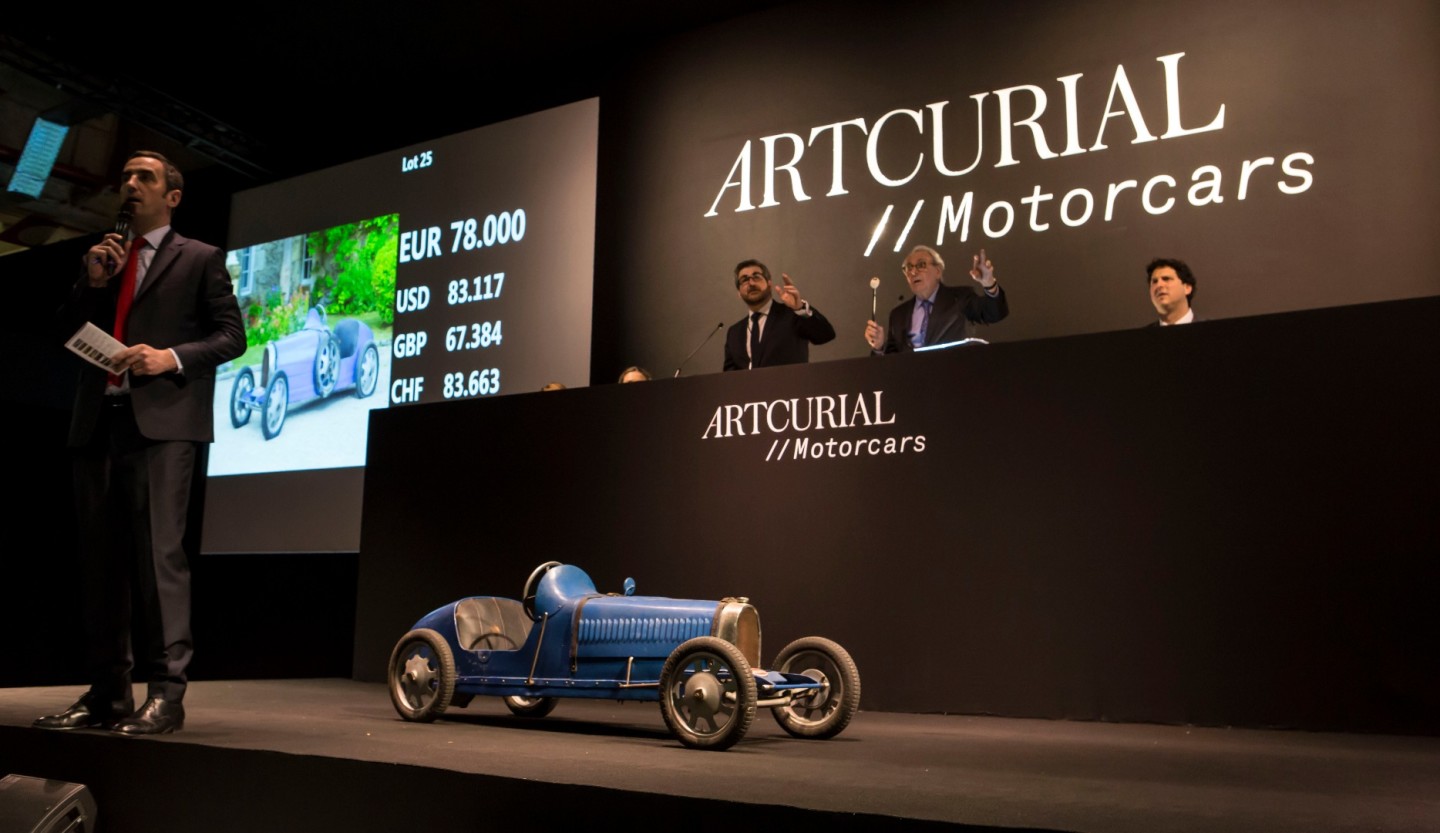 This Bugatti "Baby" sold in Paris on February 10, 2017 for $99,000