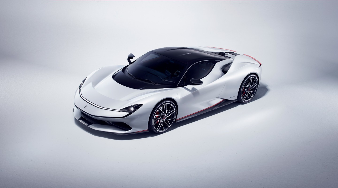 This is the first car that'll bear the Pininfarina name on the back and front, as well as the sides
