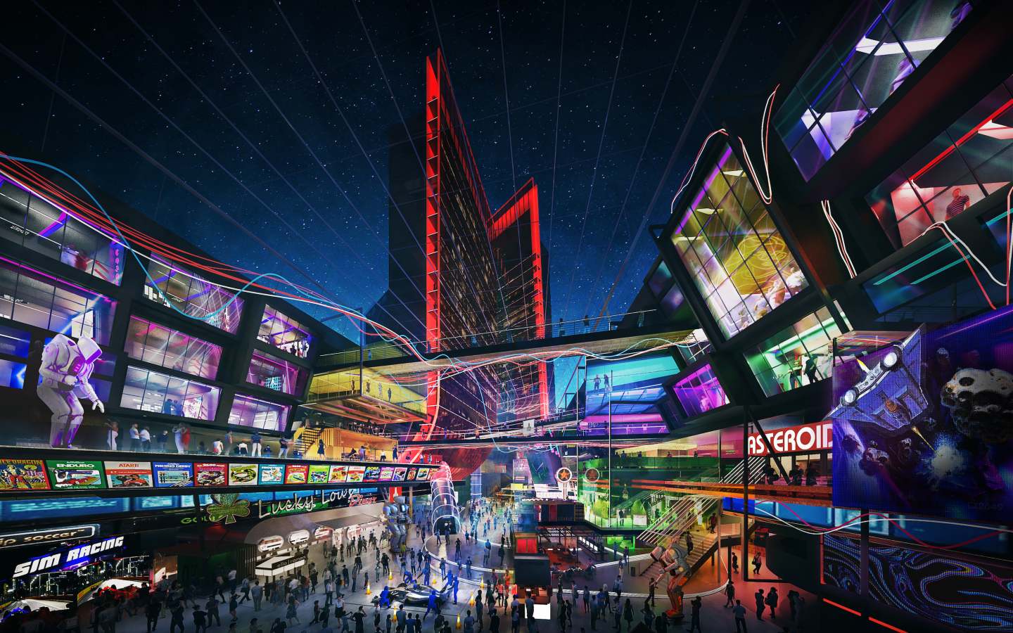 The Las Vegas Atari Hotel will offer video game-related entertainment, including VR, AR, and esports
