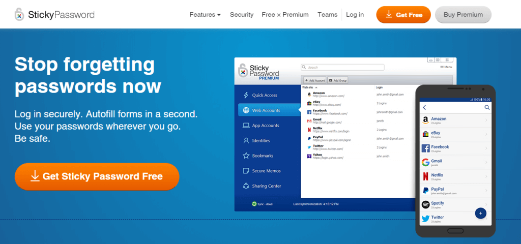 Sticky Password – Yüksek Tarayıcı Uyumluluğu