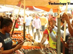 Business activities underway at Computer Village Ikeja where Technology Times found mixed reactions to the issue of Made-in-Nigeria phones