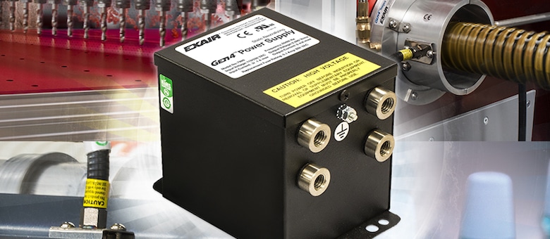 Four Outlet Selectable Voltage Power Supply for Static Eliminators