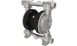 Stainless Steel Air Operated Diaphragm Pump for Effluent Transfer at Unilever