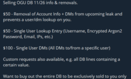 Account Hijacking Site OGUsers Hacked, Again