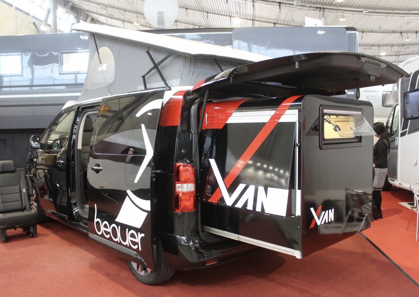 Beauer's X-Van is a power-expansion sleeper module for small vans