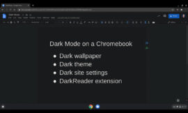 How to achieve (mostly) dark mode on a Chromebook: 4 tips