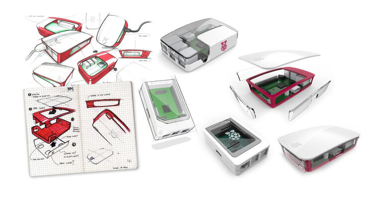 Lunchboxes, pencil cases and ski boots: The unlikely inspiration behind Raspberry Pi’s case designs