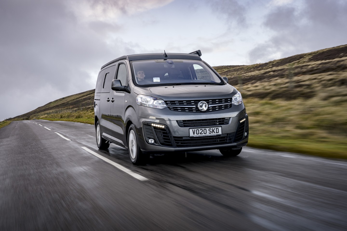 The Vauxhall Vivaro Elite Campervan will eventually be available with option of 2.0-liter diesel engine or electric drive
