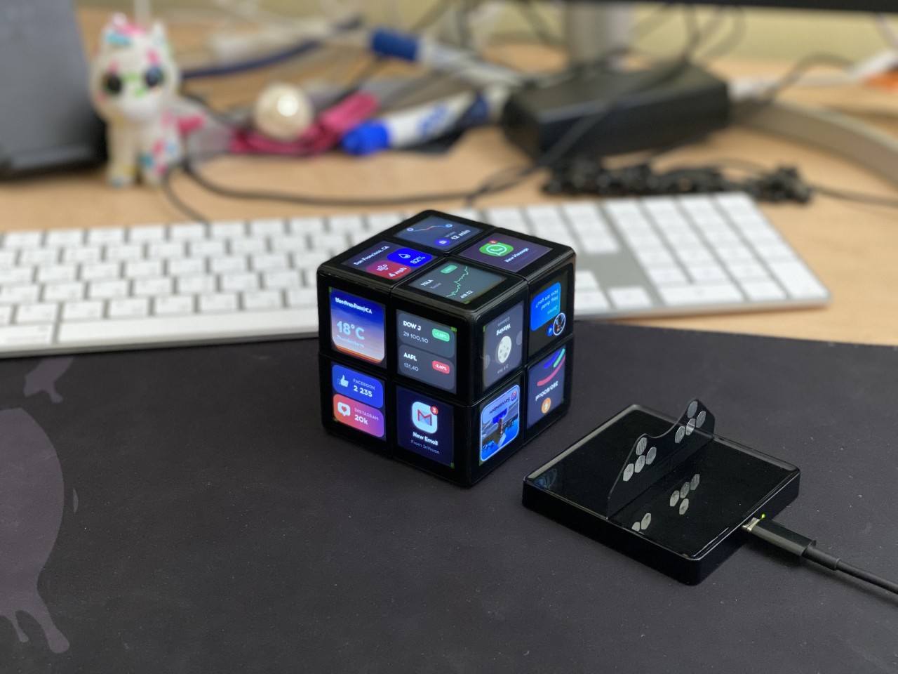 The WowCube can be used for more than just gaming