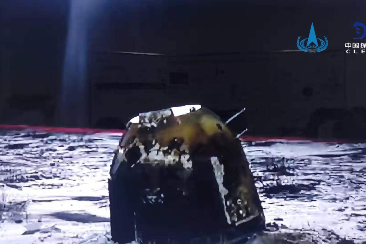 China's lunar sampler touched down in the Dorbod Banner region of Inner Mongolia at around 2.00 am Beijing time on December 17