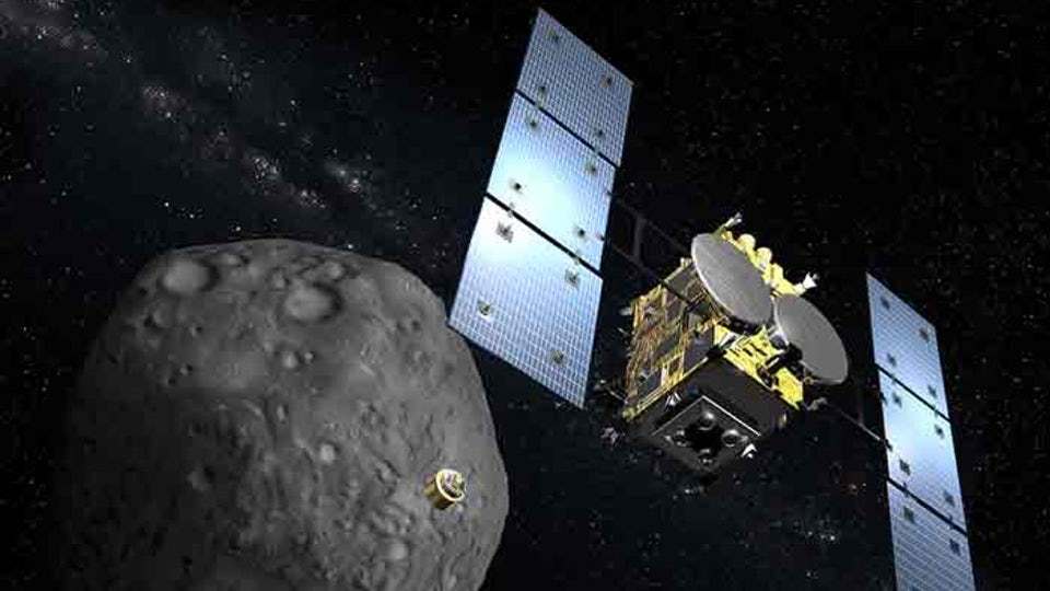 Artist's impression of Hayabusa2