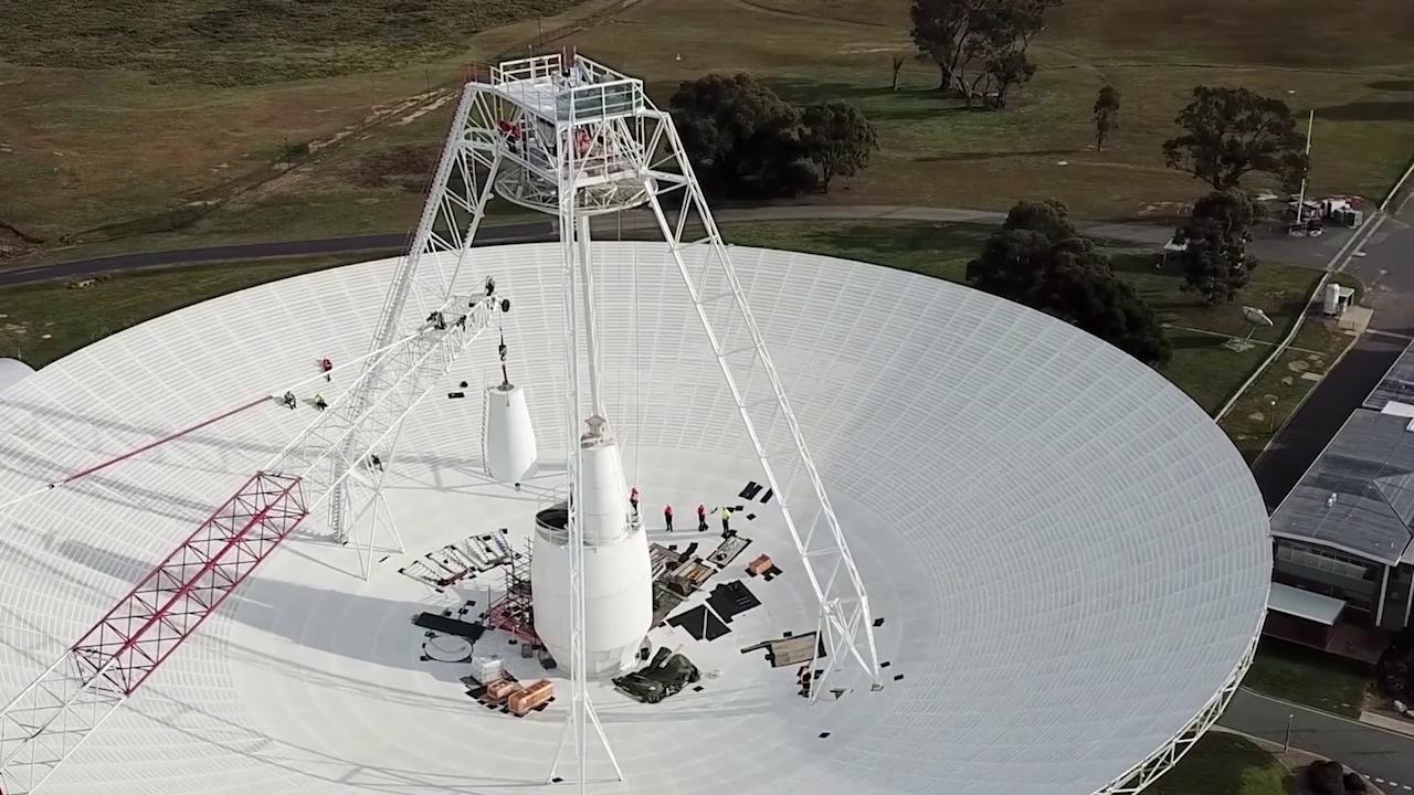 DSS43 being upgraded