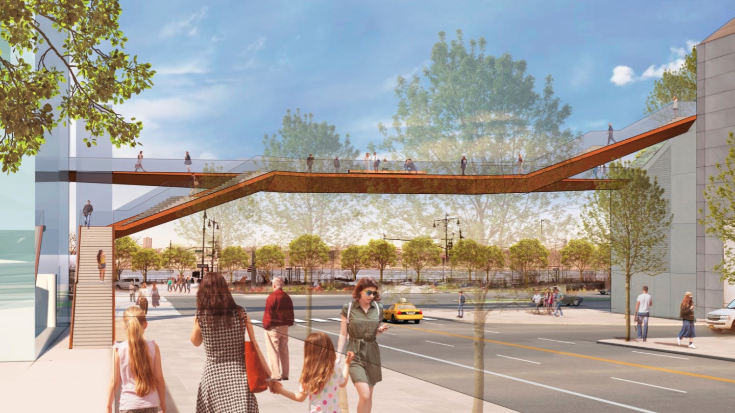 The new High Line extension will reportedly measure 1,200 ft (365 m) in length