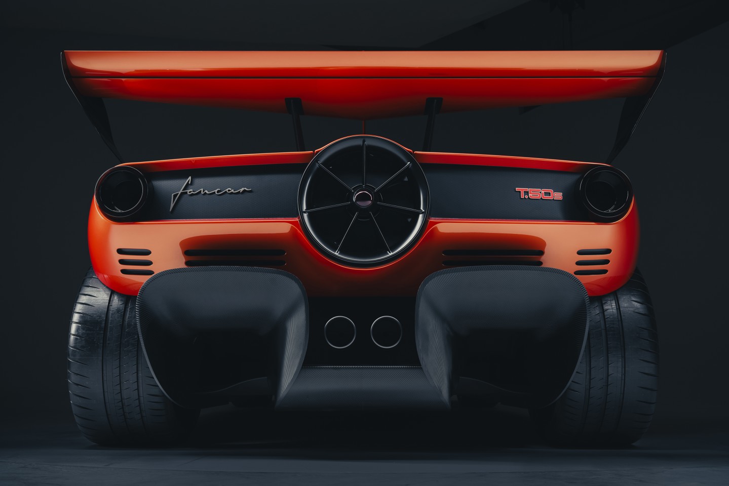 The back end is again rather a statement