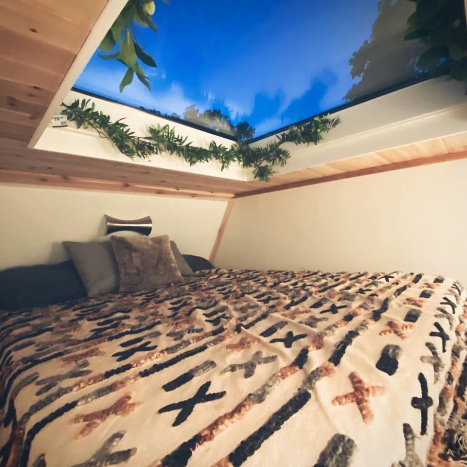 The Mountain boasts star gazing attributes with a glass roof bedroom