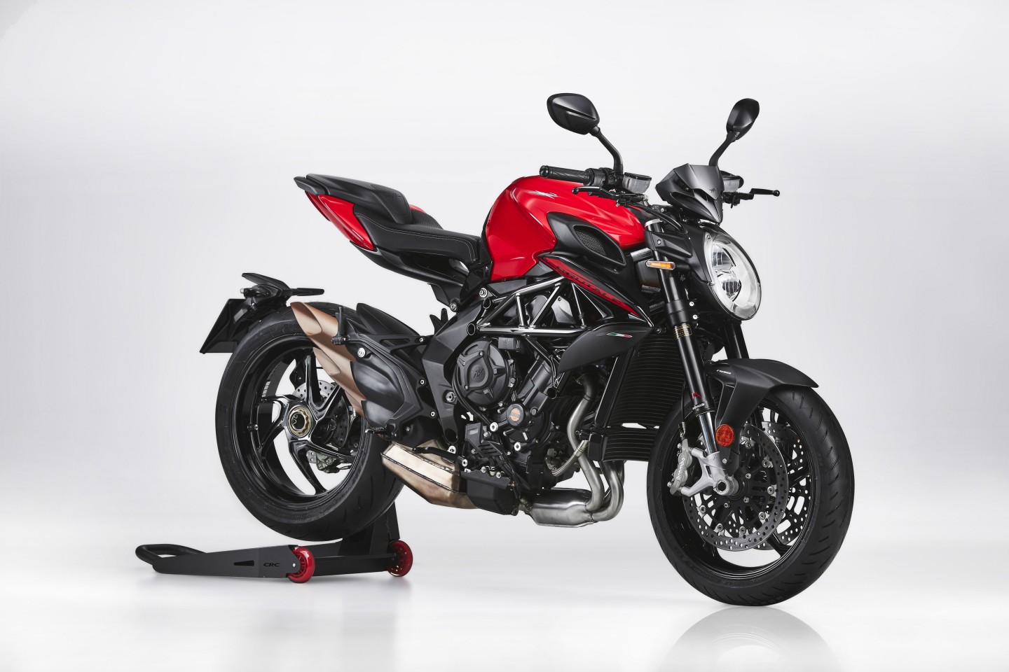 The Rosso the most affordable of the 2021 MV Agusta Brutale family