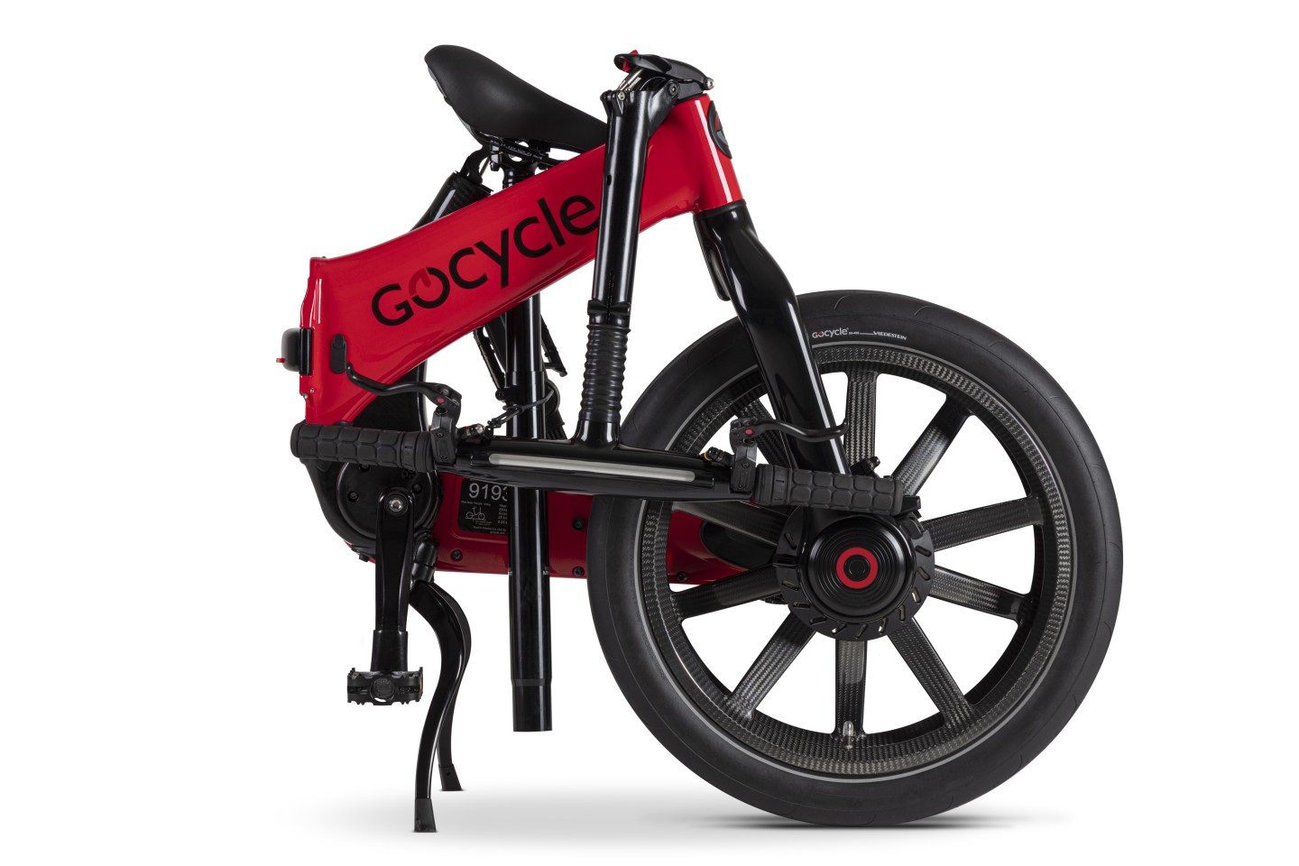 Depending on the model, the Gocycle G4 ebikes are available in color choices of white, gloss black, matte black, red, gray or blue