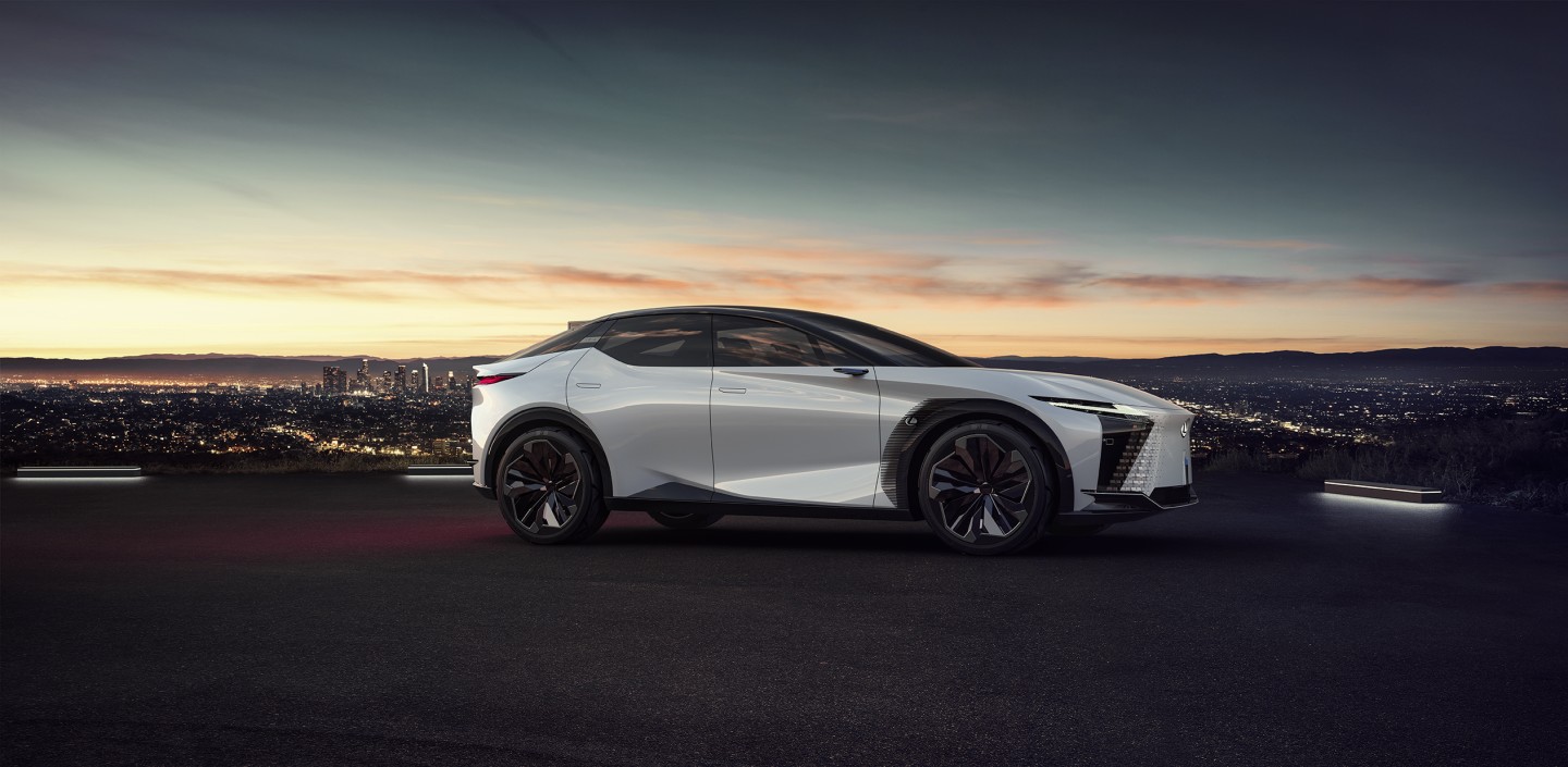 The Lexus LF-Z Electrified concept has a 90-kWh liquid-cooled, lithium-based battery pack