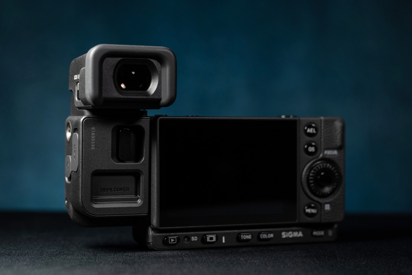 The EVF-11 OLED viewfinder is an optional accessory