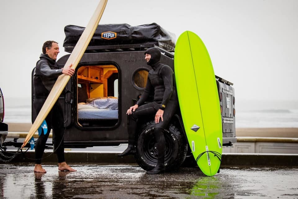 Colorado Campworks has designed the Nomad for year-round adventure and offers a Four Season package to further fortify it against cold temperatures