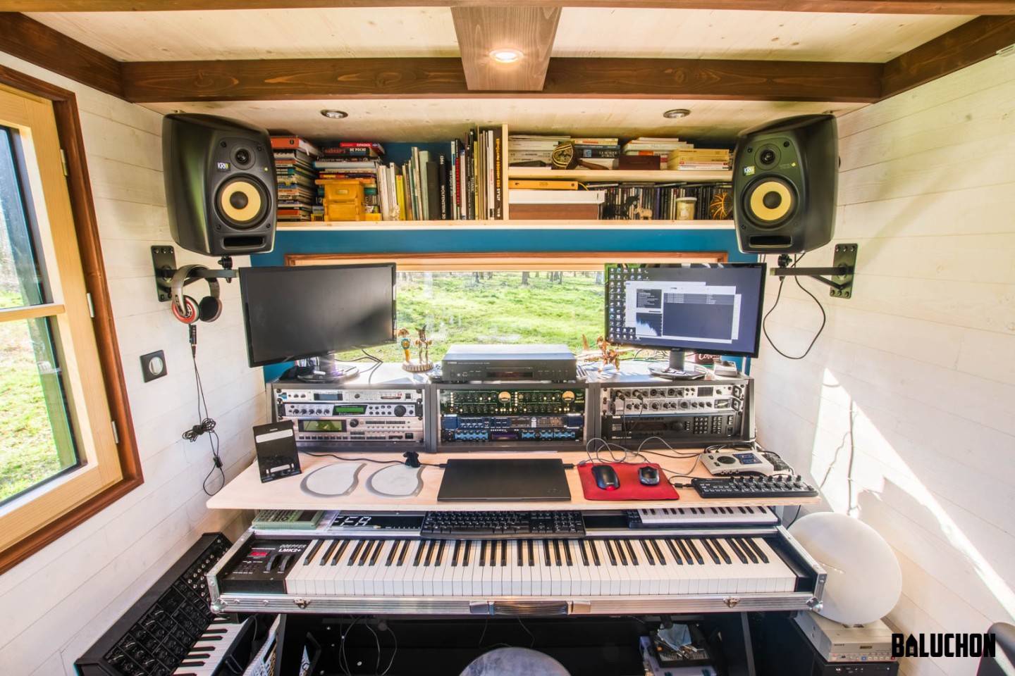 Tiny House Hits The Right Note With Built In Music Studio 