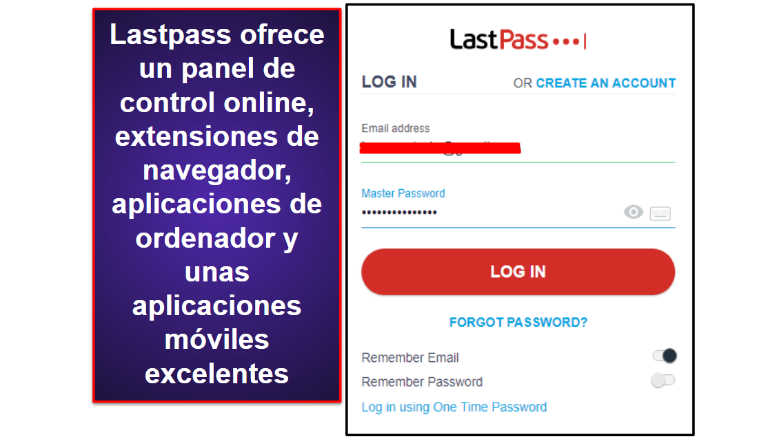 1Password vs. LastPass: funciones básicas