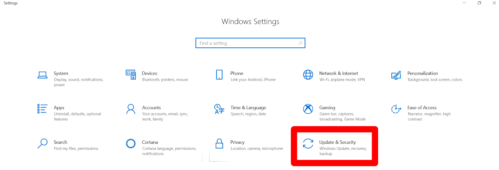 Réinstallez Windows