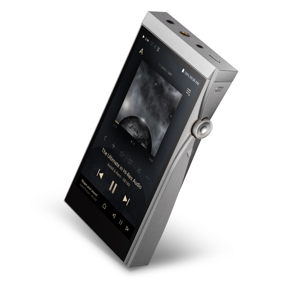 The A&futura SE180 wears a similarly blocky vibe to other audio players in Astell&Kern's product line