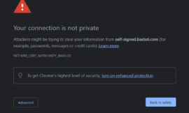 Dangers of Using Self-Signed Certificates