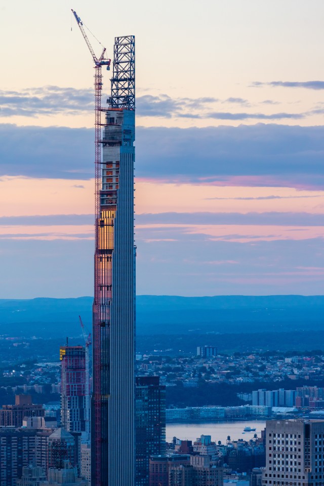111 West 57th Street is reported to incorporate the highest strength concrete in the world