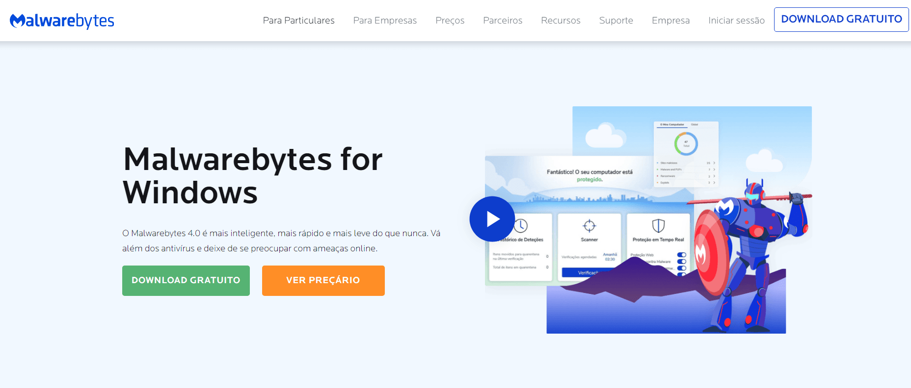 Bônus: &lt;a href=&quot;https://pt.safetydetectives.com/go/vendor/394/?post_id=13818&amp;alooma_btn_name=Affiliate+Link+-+650063&quot; title=&quot;Malwarebytes&quot; rel=&quot;nofollow noopener&quot; target=&quot;_blank&quot; data-btn-name=&quot;Affiliate Link - 650063&quot; data-btn-indexed=&quot;1&quot;&gt;Malwarebytes&lt;/a&gt; — Software antimalware simples