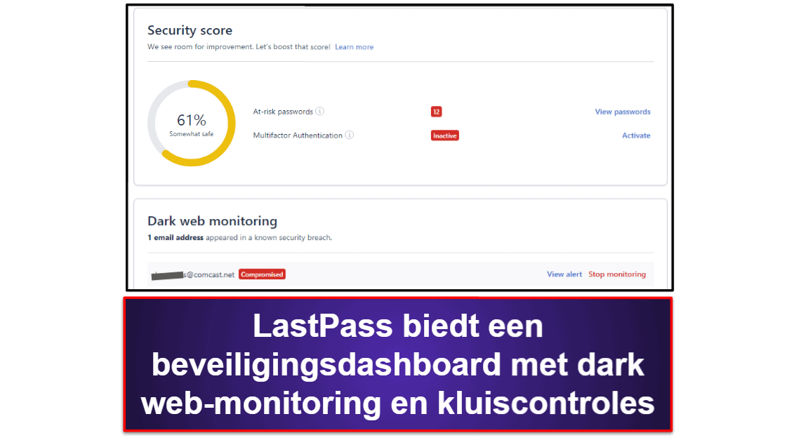 &lt;strong&gt;1Password versus LastPass: extra functies&lt;/strong&gt;