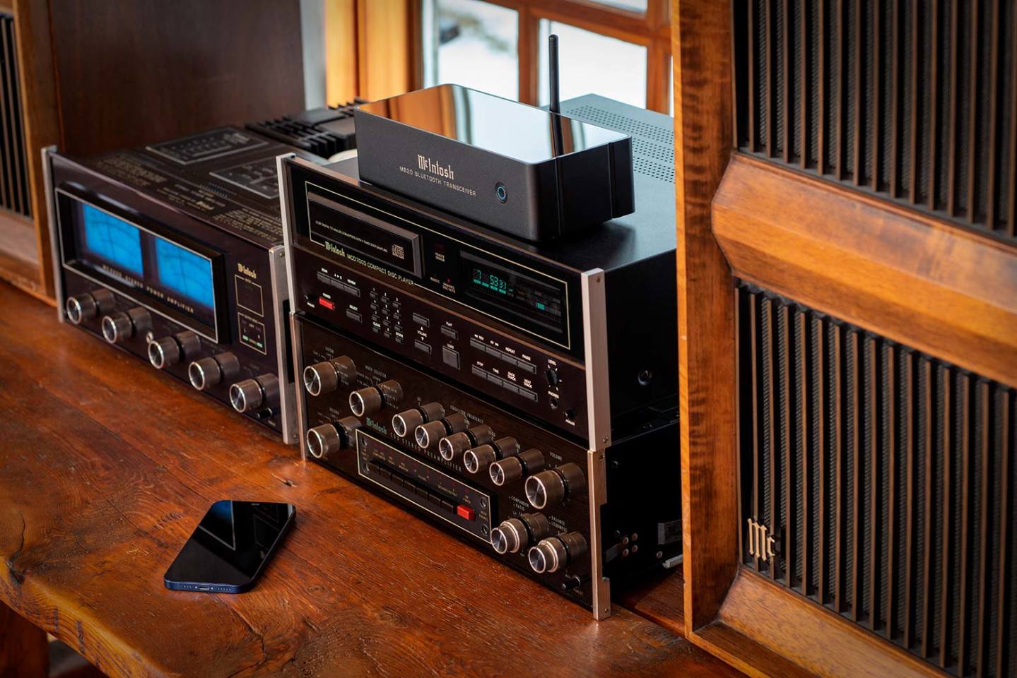 The MB20 is not just compatible with McIntosh audio gear, but could bring Bluetooth capabilities to legacy hi-fi gear from other manufacturers too